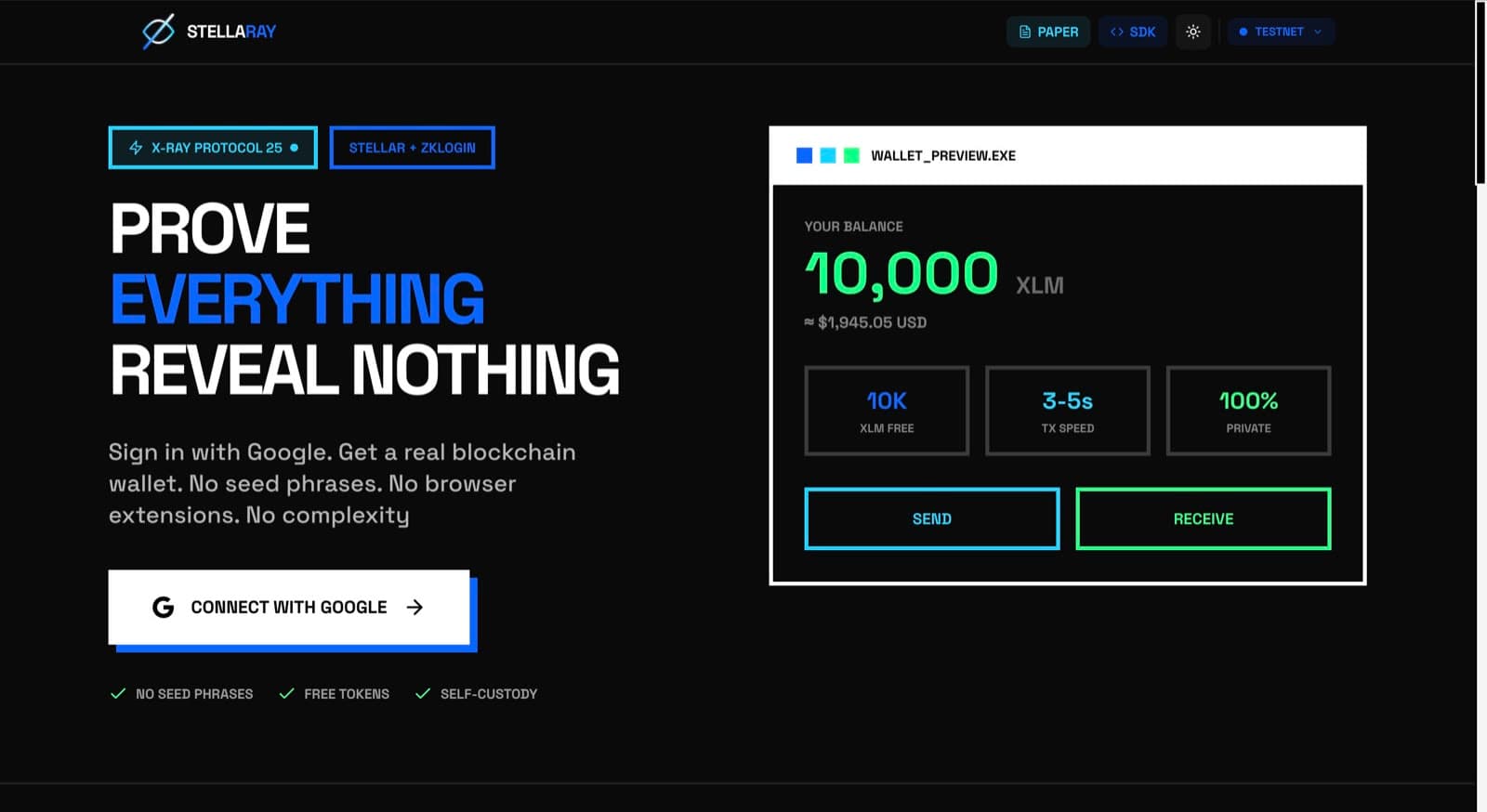 Stellaray screenshot