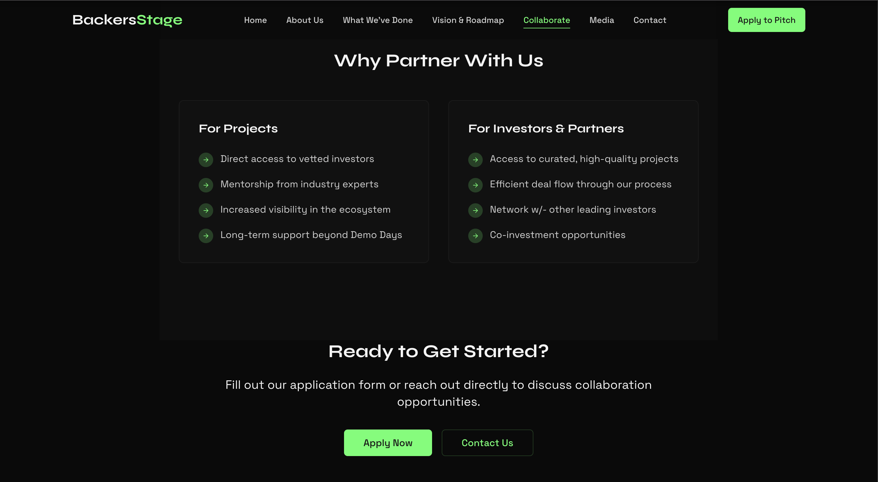 Backersstage Capital screenshot 5